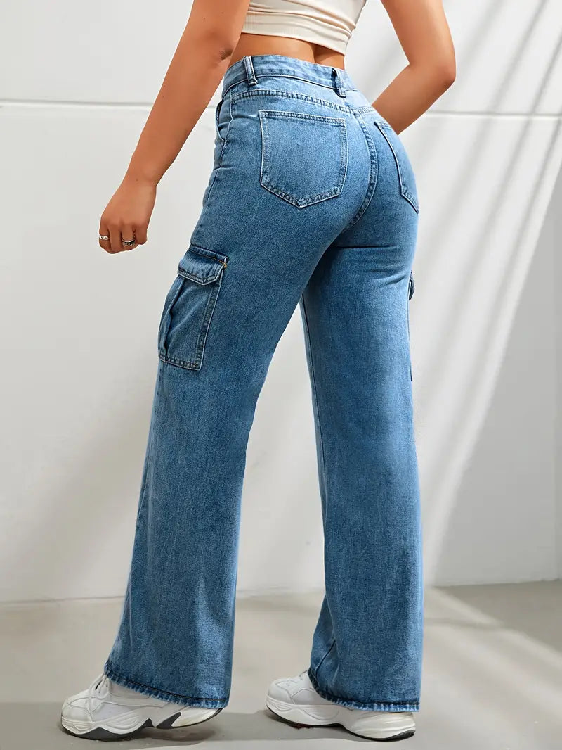 Baggy Cargo Jeans Dames | Trendy & Comfortabele Denim