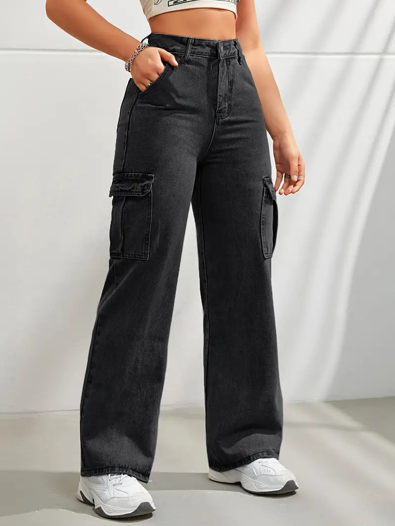 Baggy Cargo Jeans Dames | Trendy & Comfortabele Denim