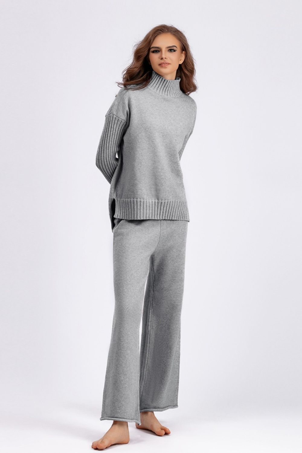 Comfortabel Knitwear Lounge Set | Stijlvol, Warm & Chique