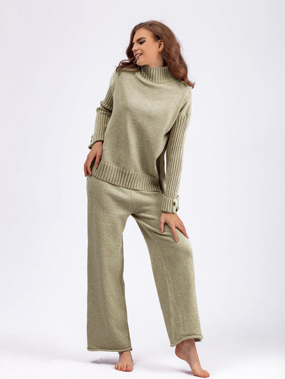 Comfortabel Knitwear Lounge Set | Stijlvol, Warm & Chique