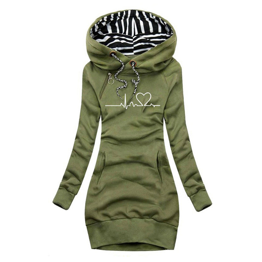 Gebreide Hoodie Jurk | Warme & Trendy Winterjurk