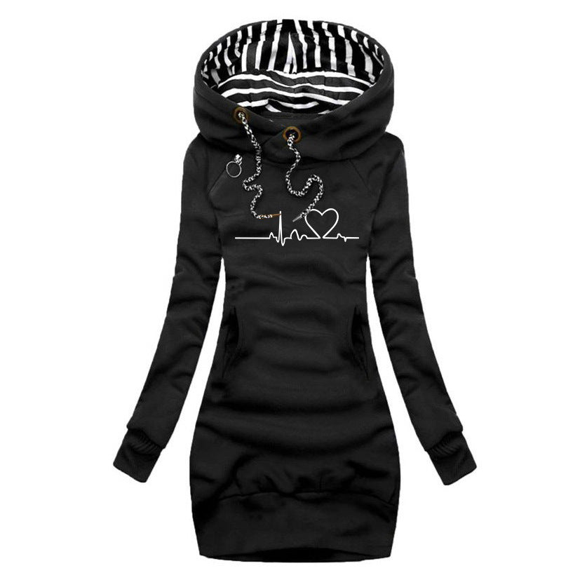 Gebreide Hoodie Jurk | Warme & Trendy Winterjurk