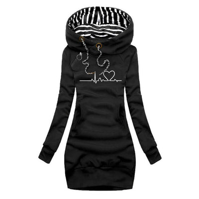 Gebreide Hoodie Jurk | Warme & Trendy Winterjurk