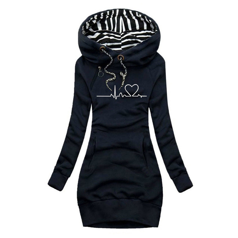 Gebreide Hoodie Jurk | Warme & Trendy Winterjurk