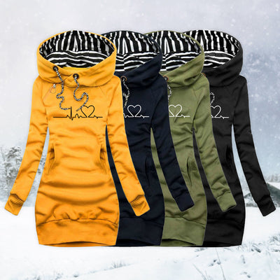 Gebreide Hoodie Jurk | Warme & Trendy Winterjurk