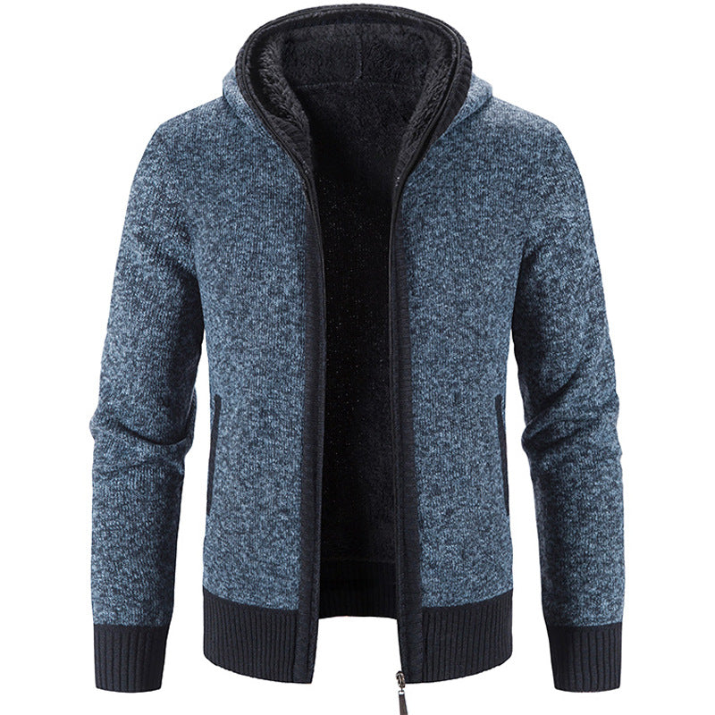 Heren Gebreide Hoodie | Warm, Trendy & Comfortabel