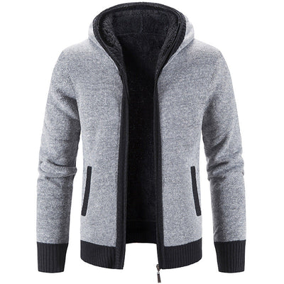 Heren Gebreide Hoodie | Warm, Trendy & Comfortabel