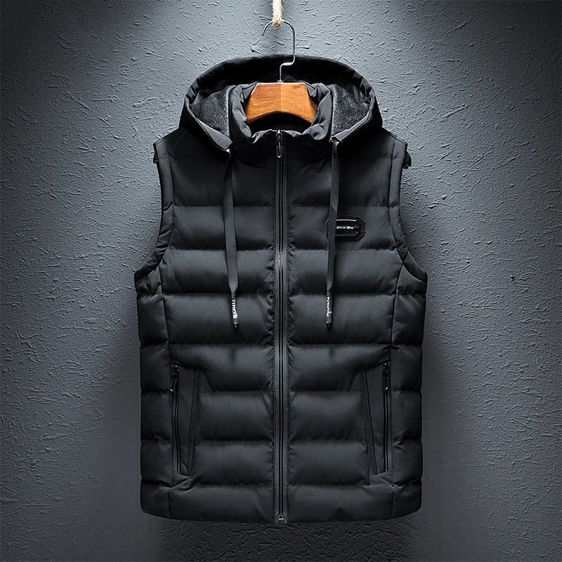 Heren Gewatteerde Bodywarmer | Warm, Stijlvol & Comfortabel