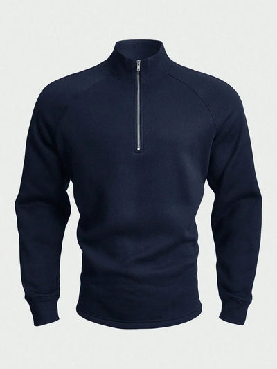 Heren Half-Zip Sweatshirt | Comfortabele en Stijlvolle Trui