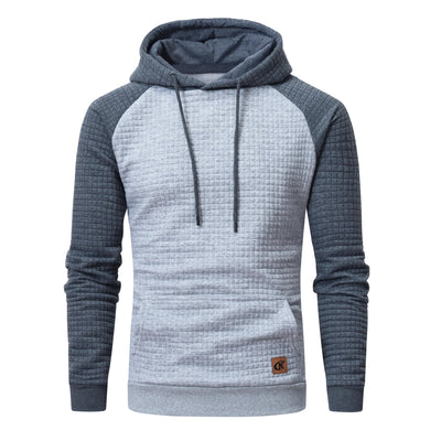 Heren Hoodie | Comfortabele Gewatteerde Winter Sweater met Capuchon