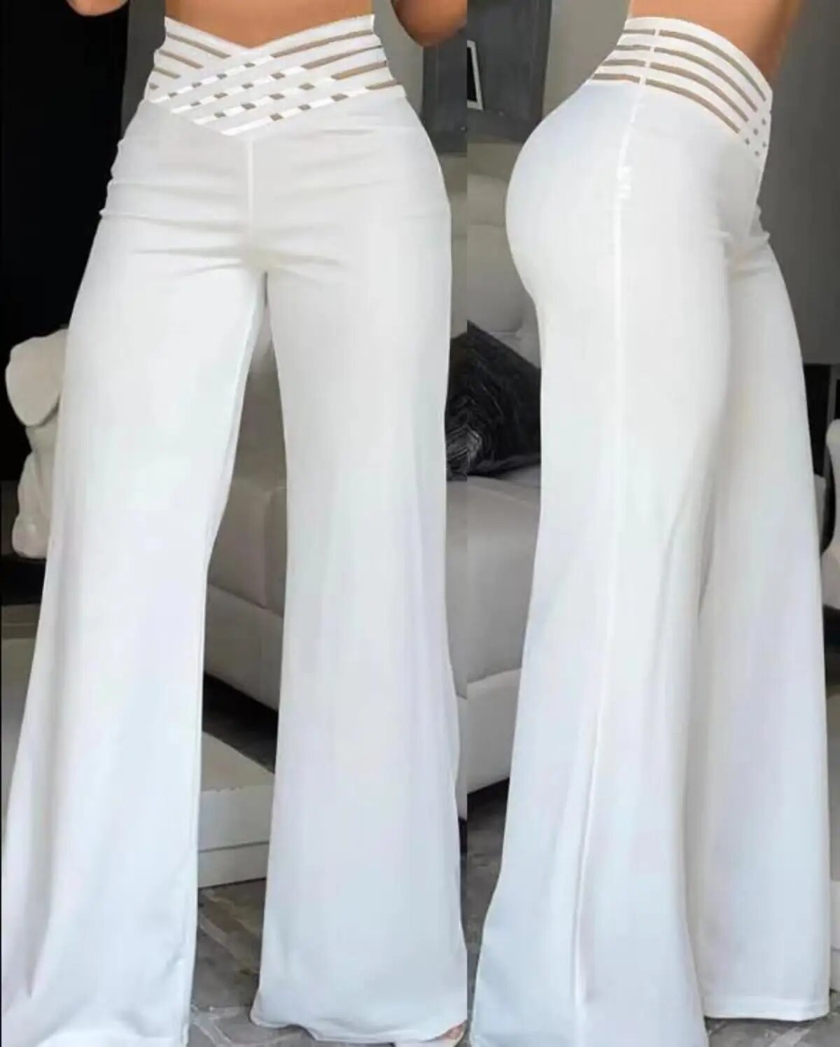 High Waist Flared Broek Dames | Sexy en Trendy Design