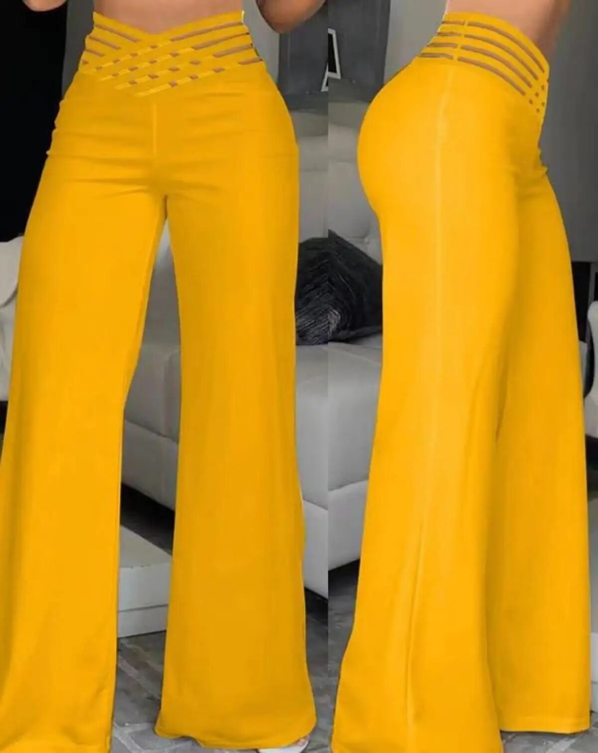 High Waist Flared Broek Dames | Sexy en Trendy Design