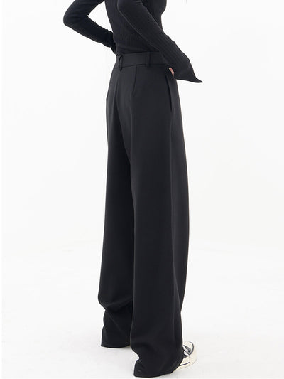 Moderne Wide-Leg Broek | Asymmetrisch Design